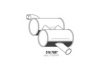 IVECO 41000448 Middle-/End Silencer